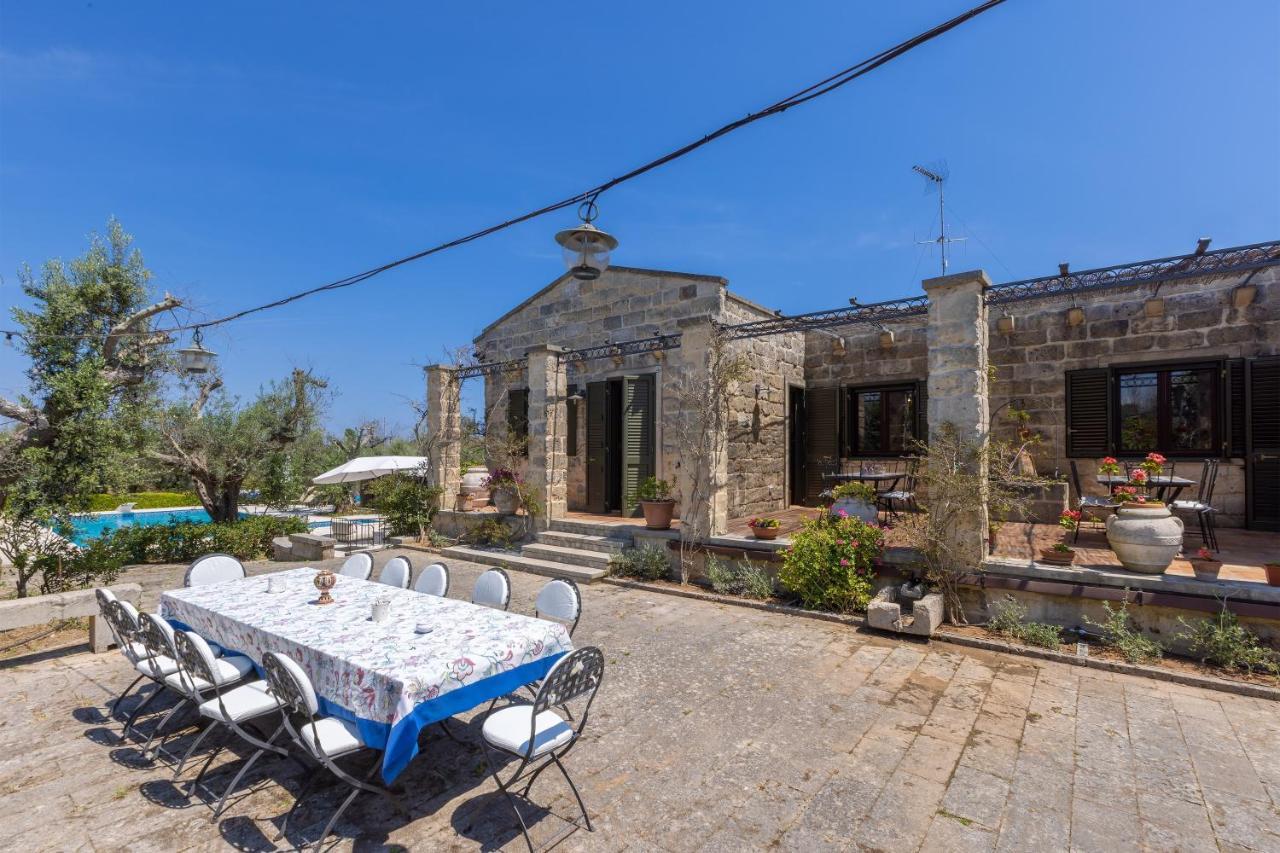 Bed and Breakfast Casa Ulmi Con Piscina Uggiano La Chiesa Exterior foto